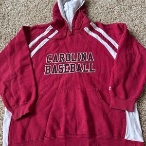 Red South Carolina Baseball Hoodie